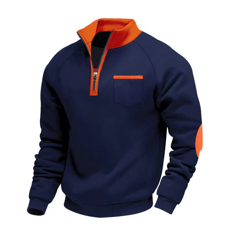Rubin - Half-Zip Knit Jumper