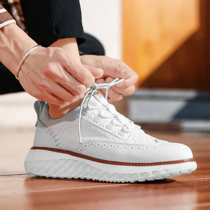 Harvey - Breathable Leather Sneakers