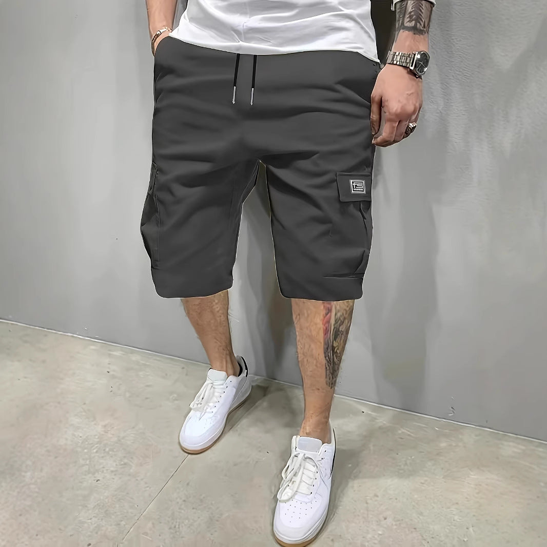 Ian - Drawstring Cargo Shorts