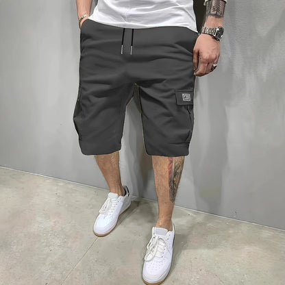Ian - Drawstring Cargo Shorts