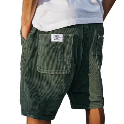 Victor - Relaxed Corduroy Shorts