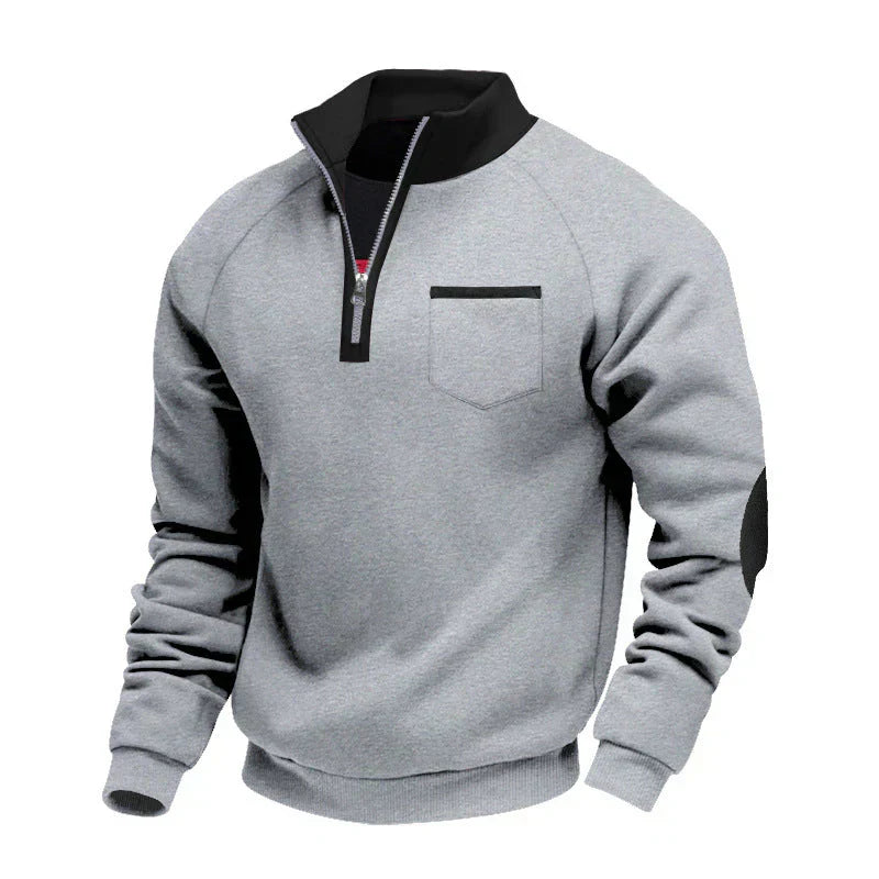 Rubin - Half-Zip Knit Jumper