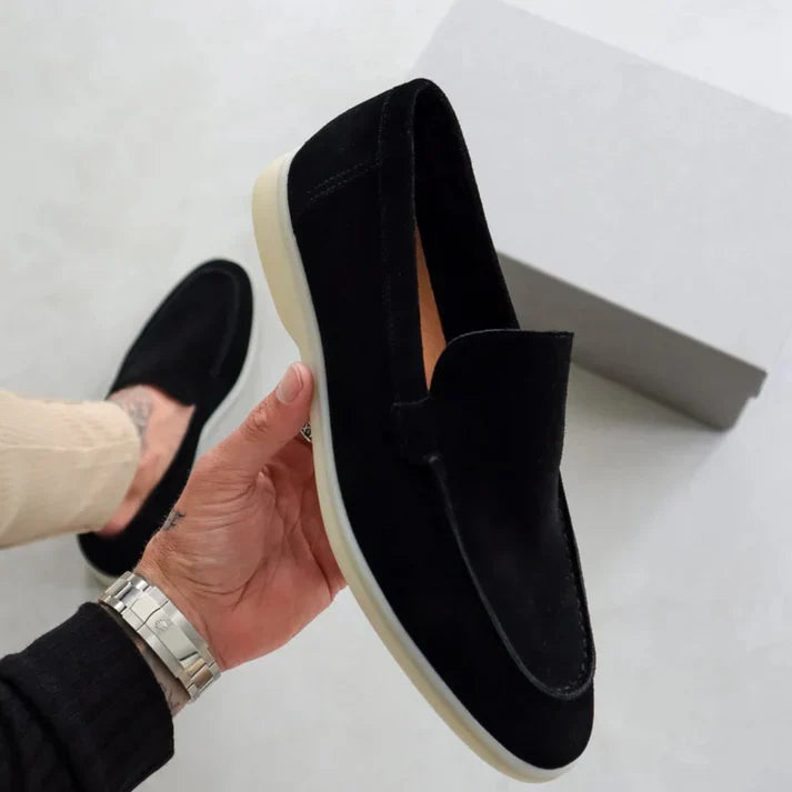 Fernando - Suede Slip-On Loafers