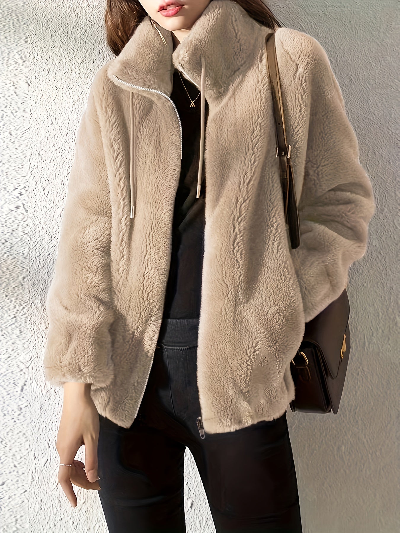 Orella - Relaxed Zip-Front Jacket