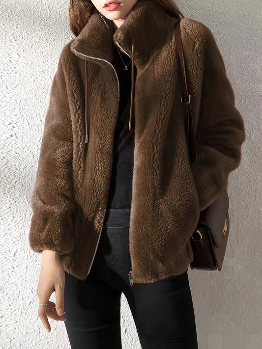 Orella - Relaxed Zip-Front Jacket