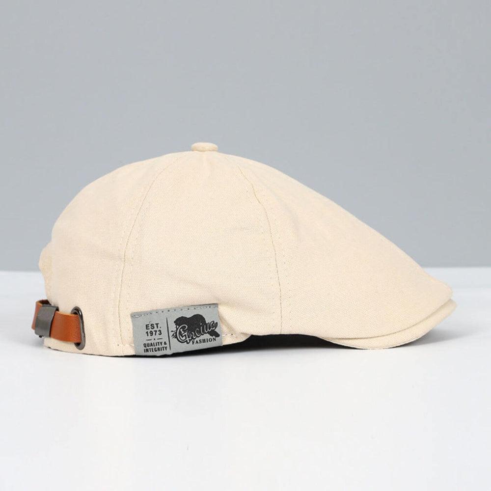 Phil - Men's Cotton Flat Cap
