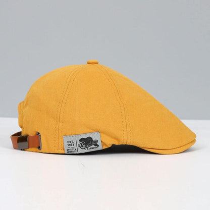Phil - Men's Cotton Flat Cap