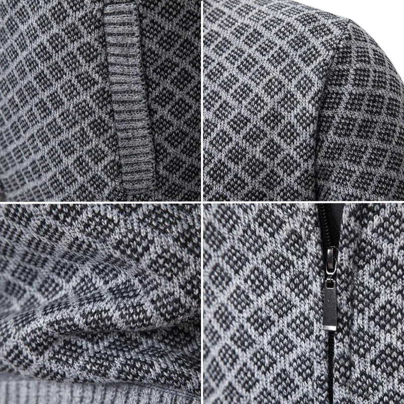 Branton - Waffle-Textured Zip Gilet