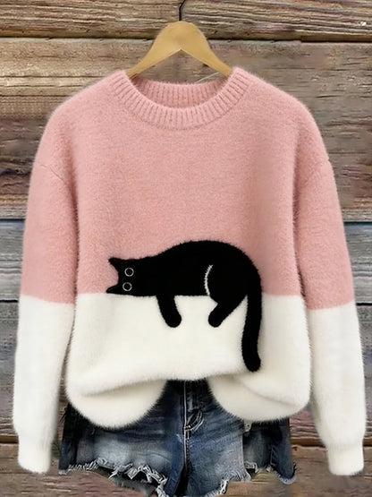 Reba - Cotton-Blend Cat Hoodie