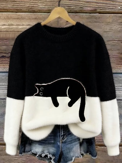 Reba - Cotton-Blend Cat Hoodie