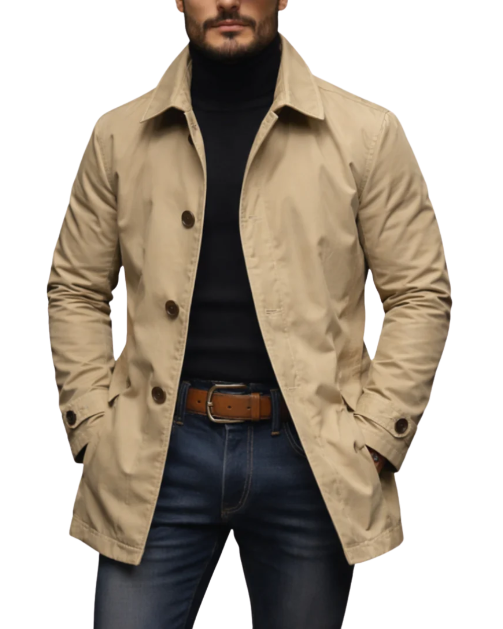 Renwick - Tailored Trench Coat