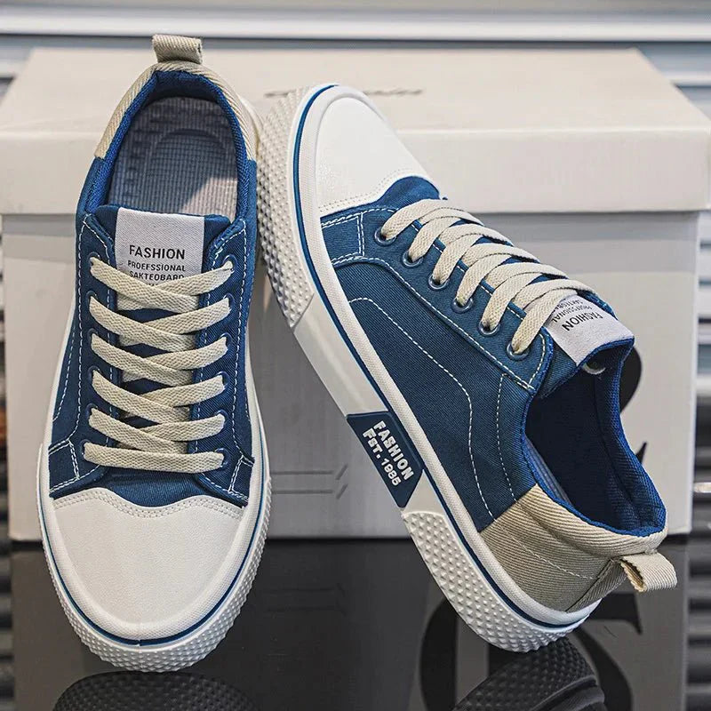 Rivano - Canvas Lace-Up Sneakers