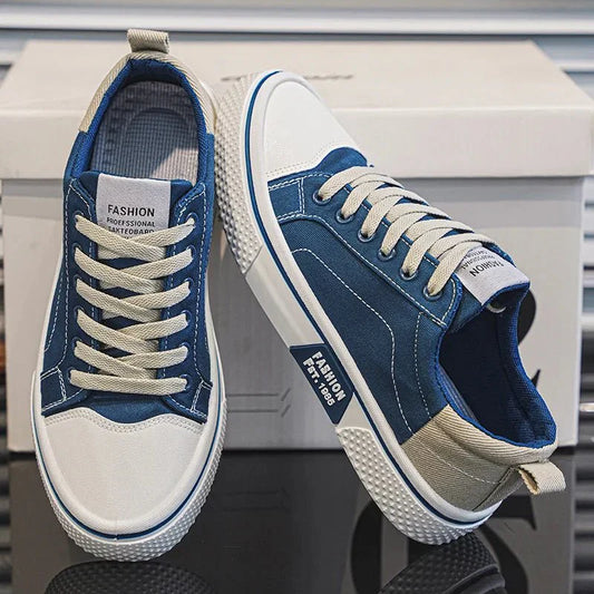 Rivano - Canvas Lace-Up Sneakers