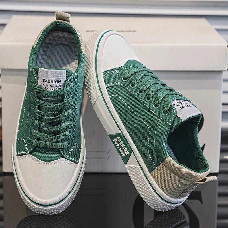 Rivano - Canvas Lace-Up Sneakers
