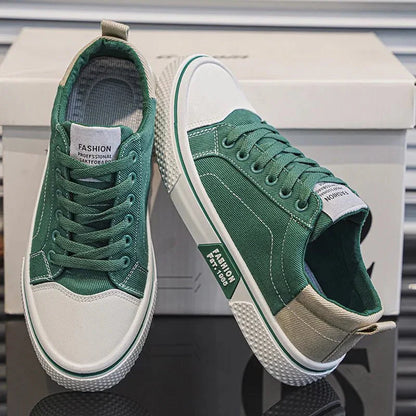 Rivano - Canvas Lace-Up Sneakers