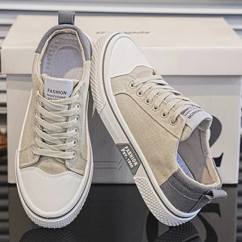 Rivano - Canvas Lace-Up Sneakers