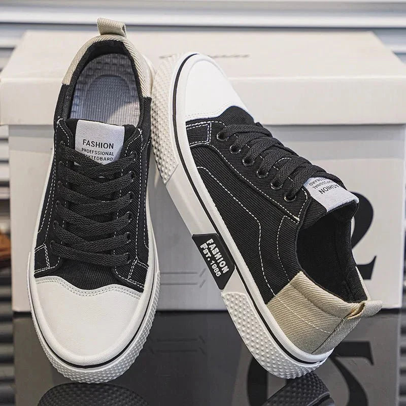 Rivano - Canvas Lace-Up Sneakers