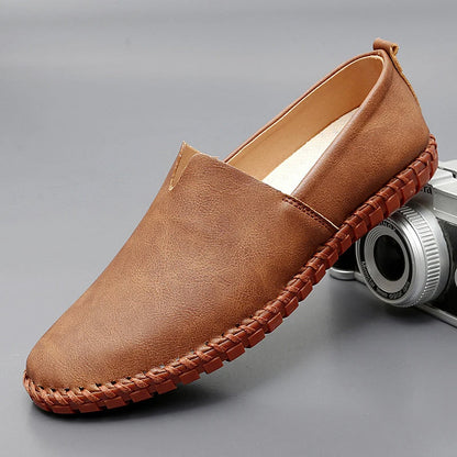 Rivaro - Polished Leather Loafers
