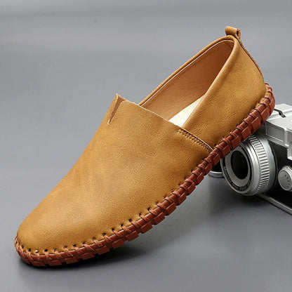 Rivaro - Polished Leather Loafers