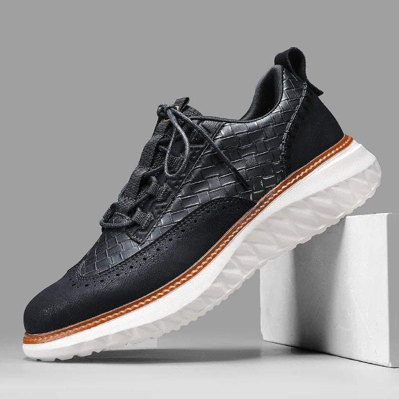 Harvey - Breathable Leather Sneakers