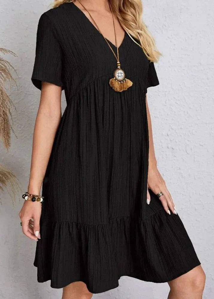 Enora - Fluid Layered Dress