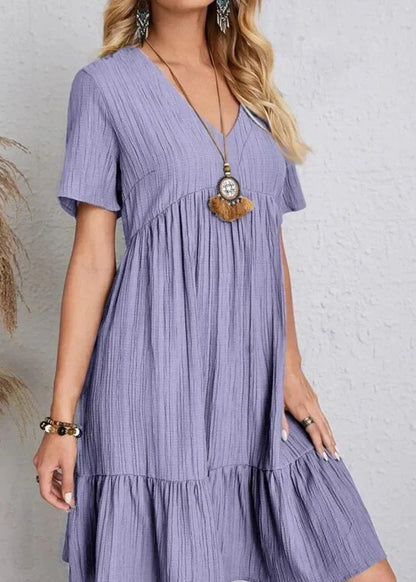 Enora - Fluid Layered Dress