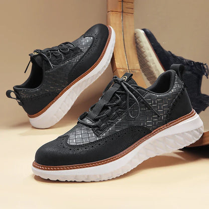 Harvey - Breathable Leather Sneakers