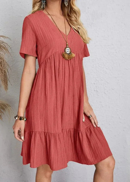 Enora - Fluid Layered Dress