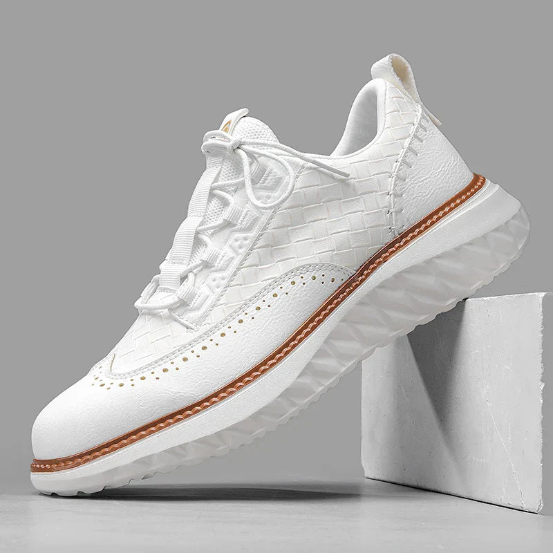 Harvey - Breathable Leather Sneakers