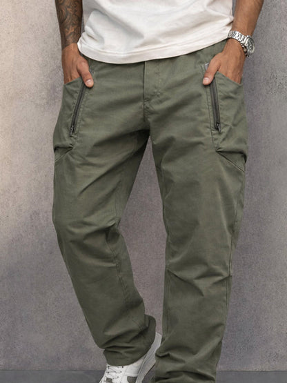 Cedric - Slim Cotton Cargo Pants