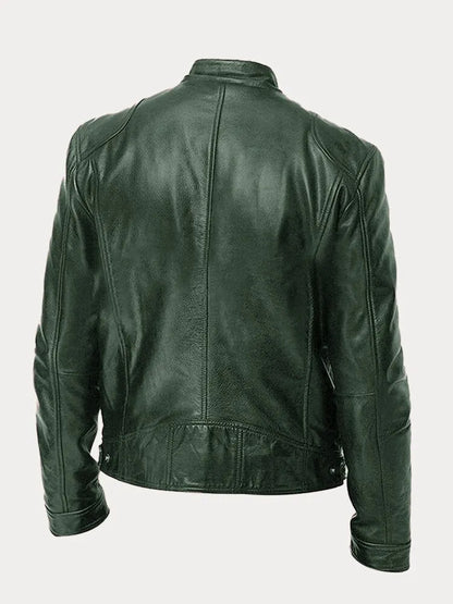 Neal - Structured Leather Jacket