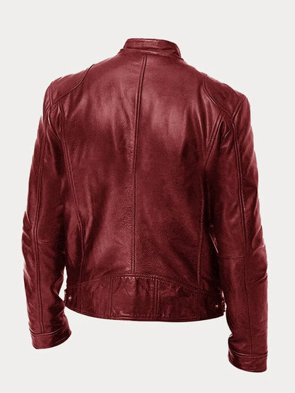Neal - Structured Leather Jacket