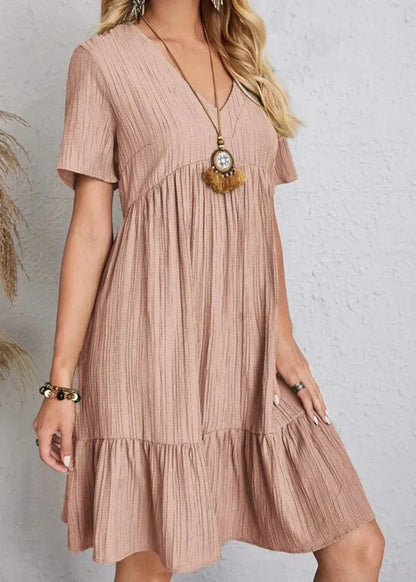 Enora - Fluid Layered Dress
