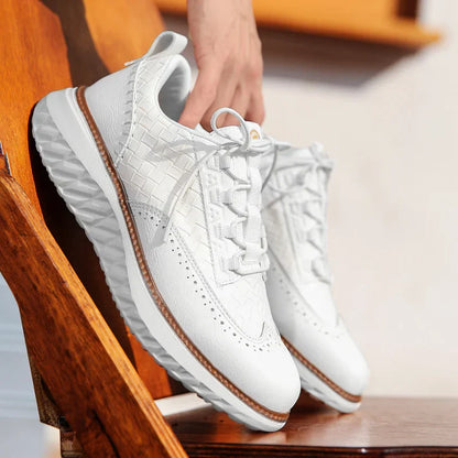 Harvey - Breathable Leather Sneakers