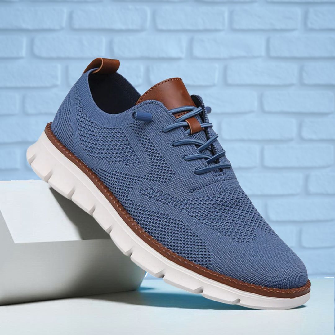 Savino - Mesh Knit Oxford Sneakers