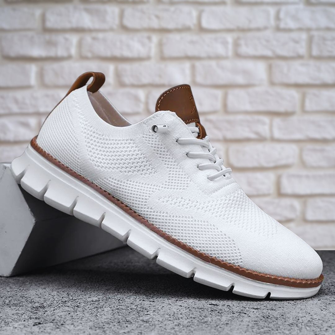 Savino - Mesh Knit Oxford Sneakers
