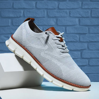 Savino - Mesh Knit Oxford Sneakers