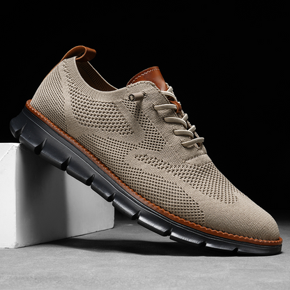 Savino - Mesh Knit Oxford Sneakers