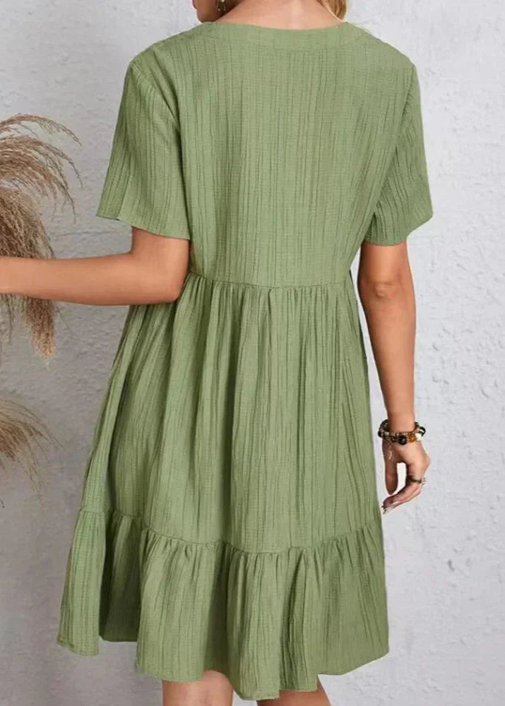 Enora - Fluid Layered Dress