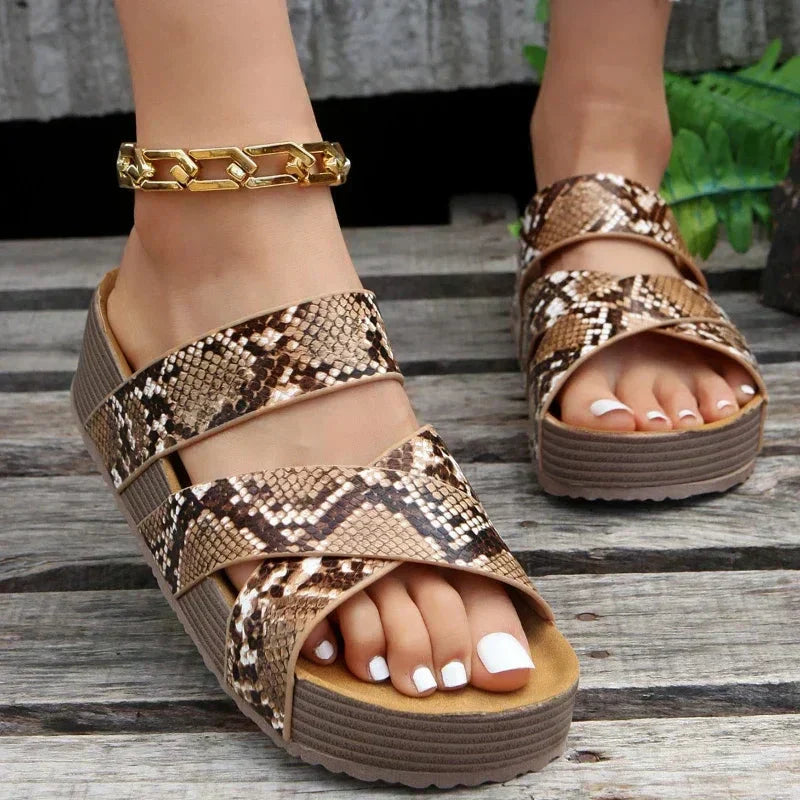 Selia - Leather Arch Support Sandals