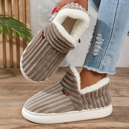 Sevra - Indoor-Outdoor Plush Slippers