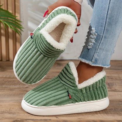 Sevra - Indoor-Outdoor Plush Slippers