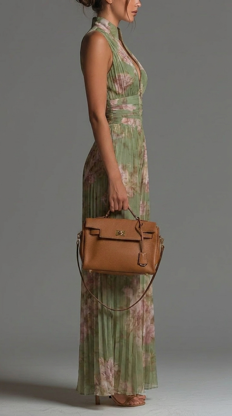 Tanya - Floral Chiffon Jumpsuit