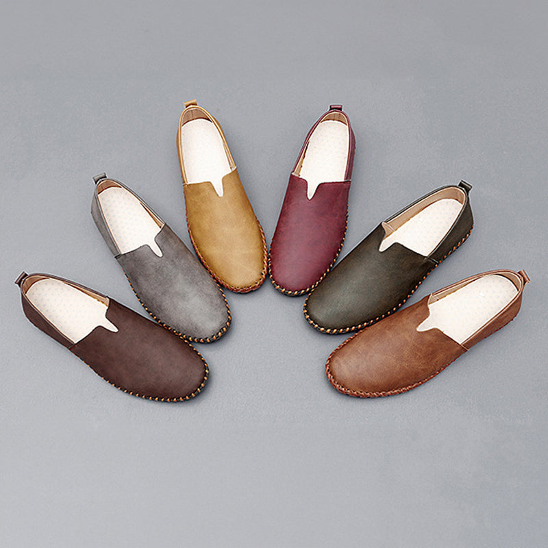 Rivaro - Polished Leather Loafers