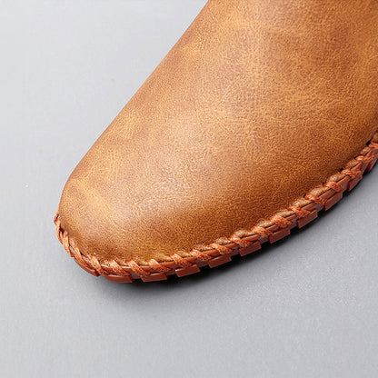 Rivaro - Polished Leather Loafers