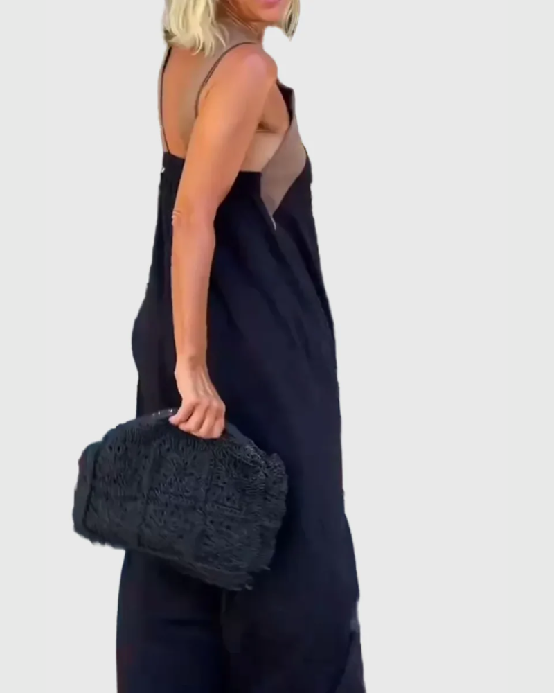 Sheila - Wrap-Front Maxi Dress