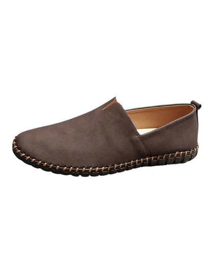 Rivaro - Polished Leather Loafers