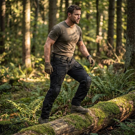 Veldon - Knee-Pad Cargo Pants