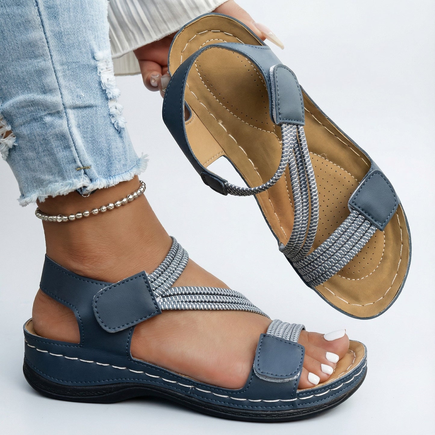 Vellora - Cushioned Walking Sandals