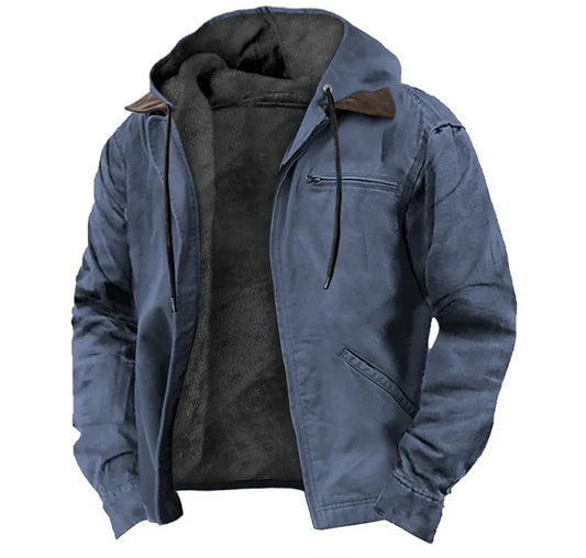 Wilhem - Fleece-Lined Hooded Jacket